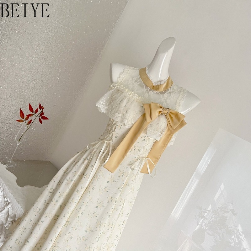 Clearly Tied Sweet Floral Lace - Japanese Street Fashion Female recension och pris