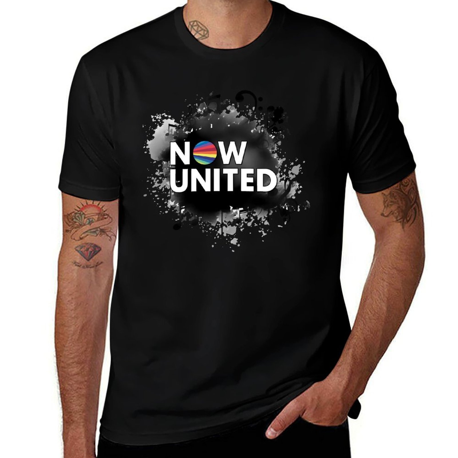 NOW UNITED - MUSICAL NOTES T-S - Street Fashion Now recension och pris