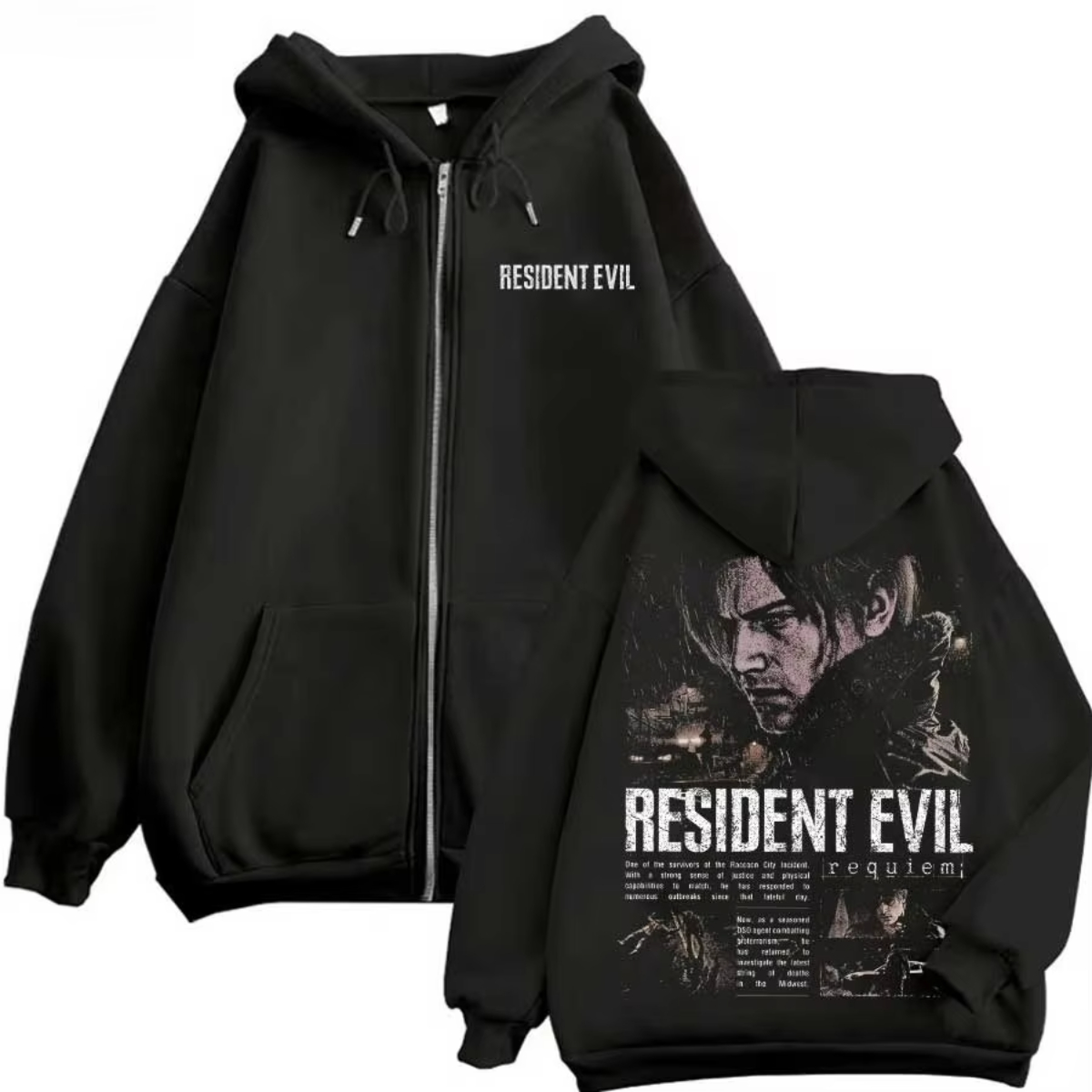 Resident Evil Game Theme Zippe - Street Fashion Game recension och pris