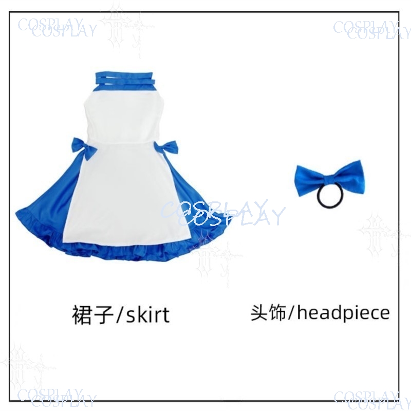 Blue Halloween Full Cosplay Ou - Japanese Street Fashion Female recension och pris
