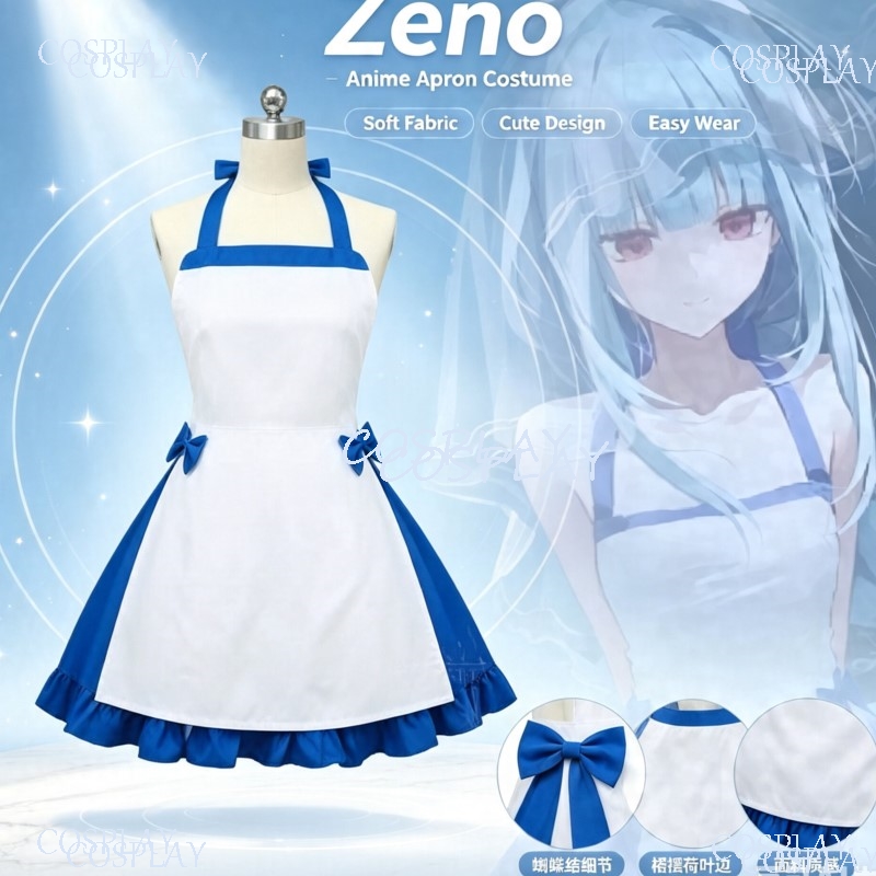 Blue Halloween Full Cosplay Ou - Japanese Street Fashion Female recension och pris