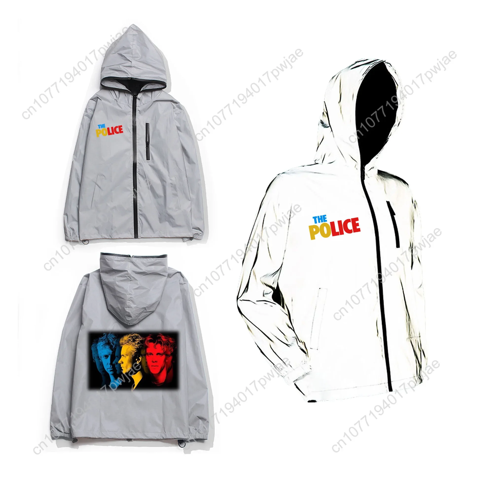 The Police Rock Band Reflectiv - Reflective Jacket Running recension och pris